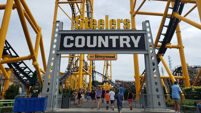 Entrance to Steelers Country at Kennywood