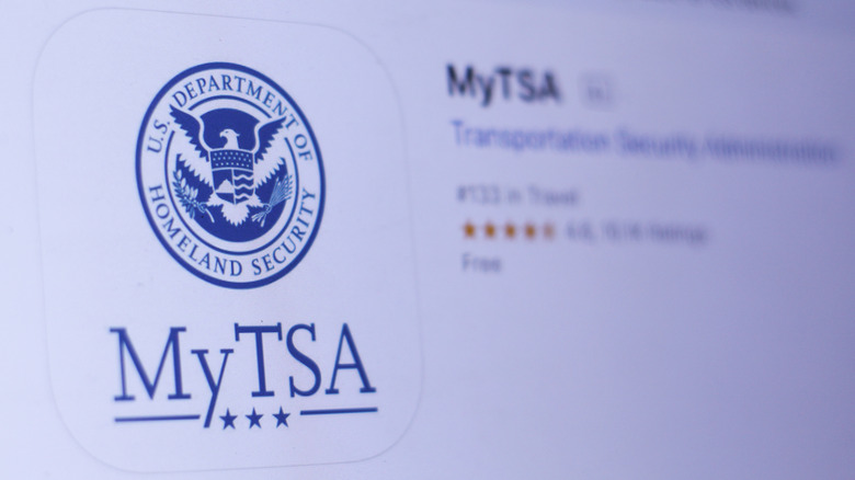 myTSA app download screen