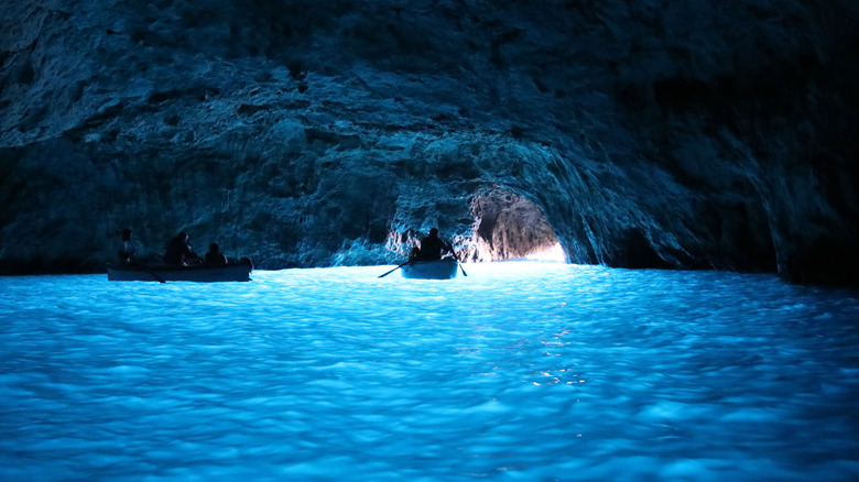 Blue Cave in Capri