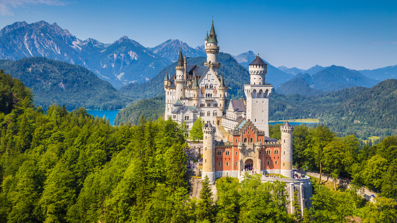 hilltop castle
