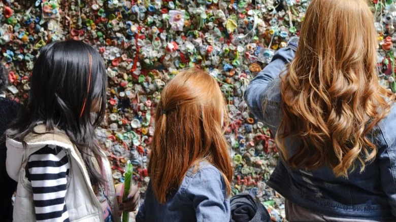 Seattle gum wall