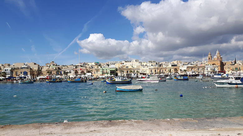 Old Town with boats in the water