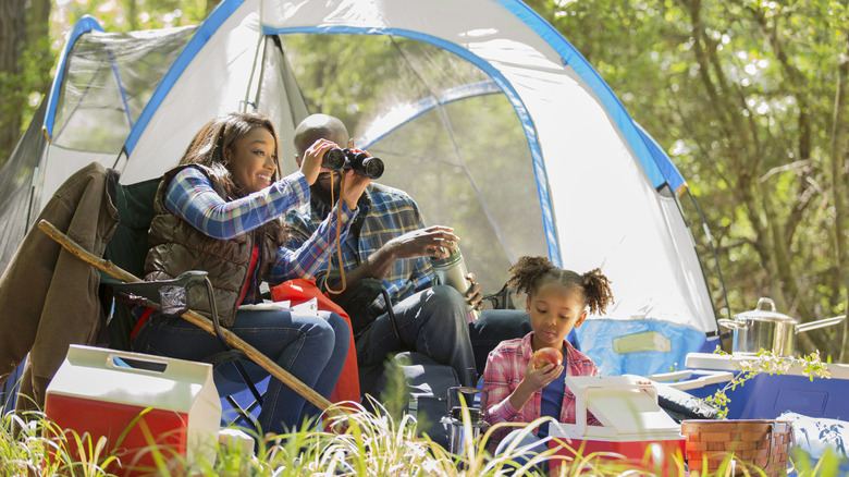 family camping