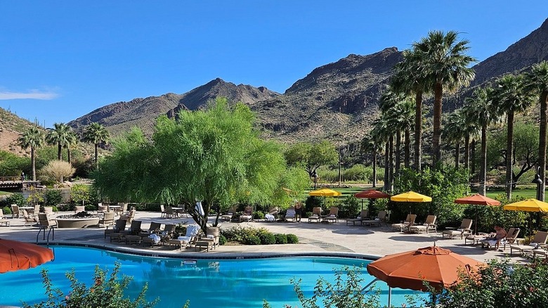 Castle Hot Springs pools