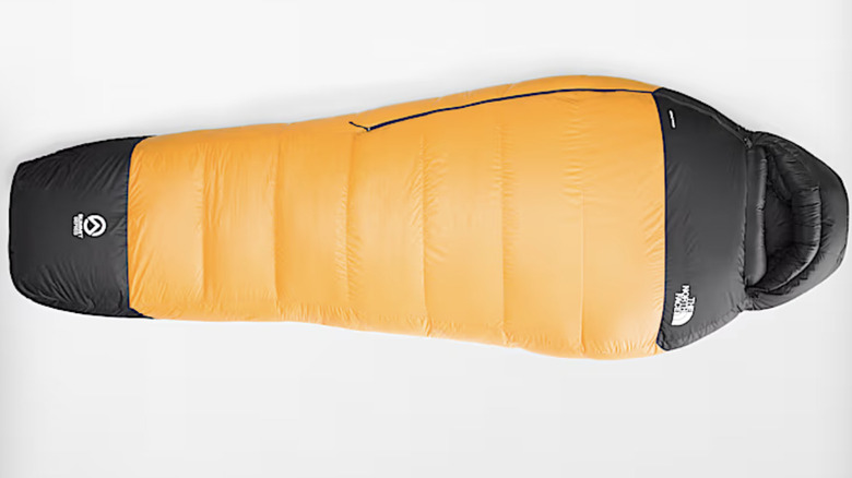 The North Face Inferno bag in yellow