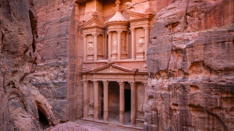 The Treasury in Petra, Jordan