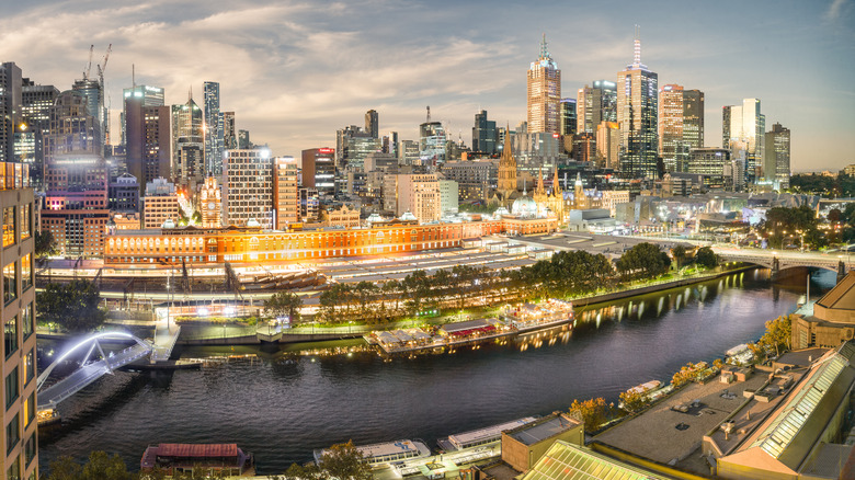 Melbourne skyline