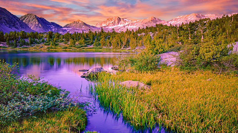 A beautiful apline lkae near Bishop, California