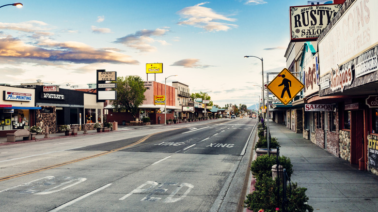 Main street of Bishop, California