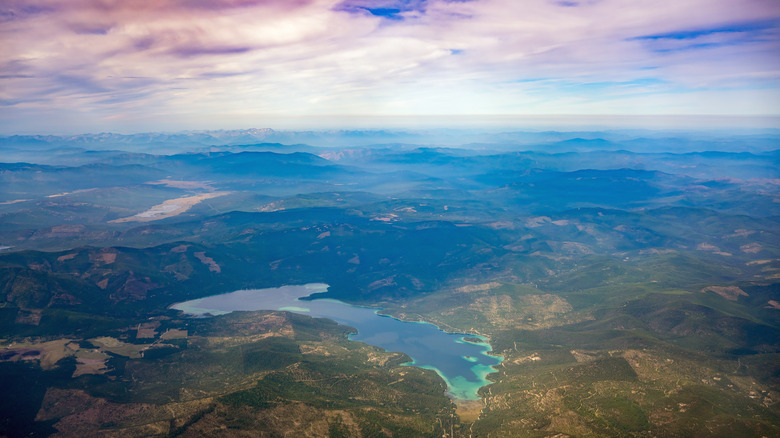 Aerial of Ashley Lake