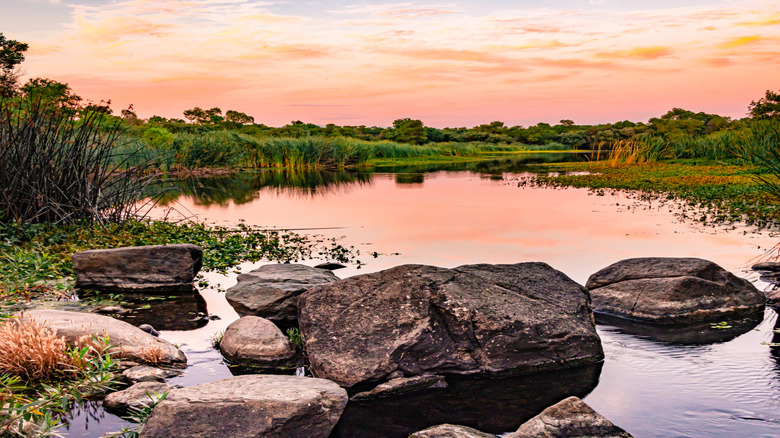 Lake in Mission Trails