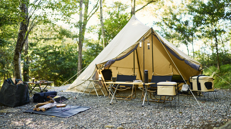 Camp set up