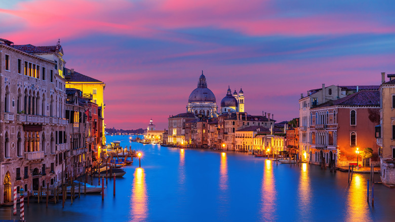 Venice at sunset