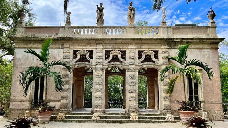 A garden contemplation stop at the Vizcaya Museum & Gardens in Miami
