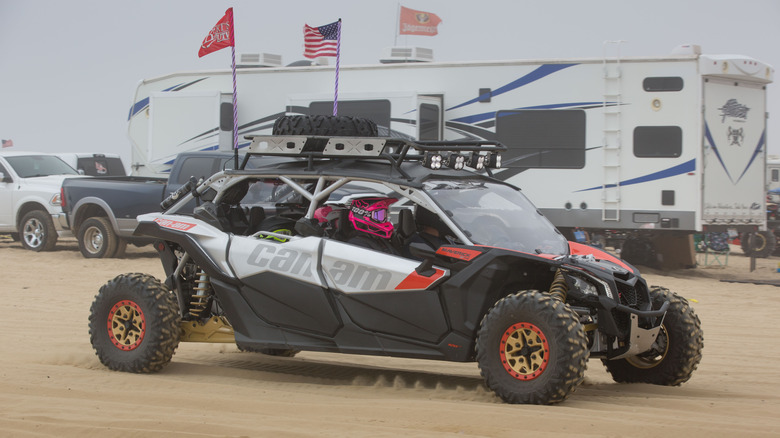 Off-road vehicle at Pismo State Beach