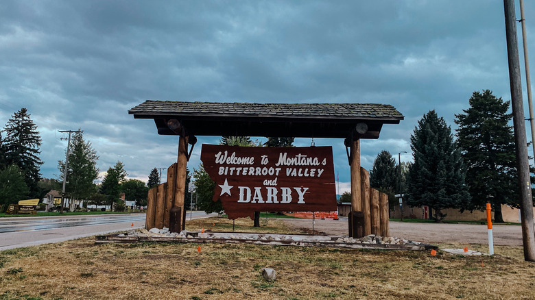Signage for Darby
