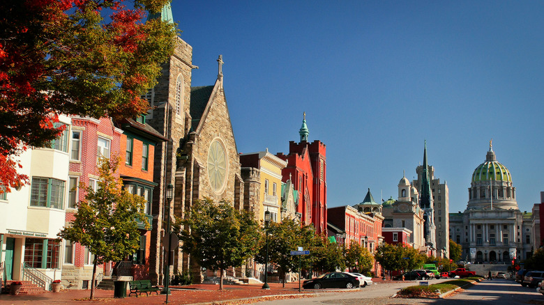 Street in Harrisburg, Pennsylvania