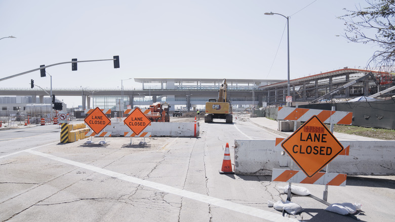 LAX under construction