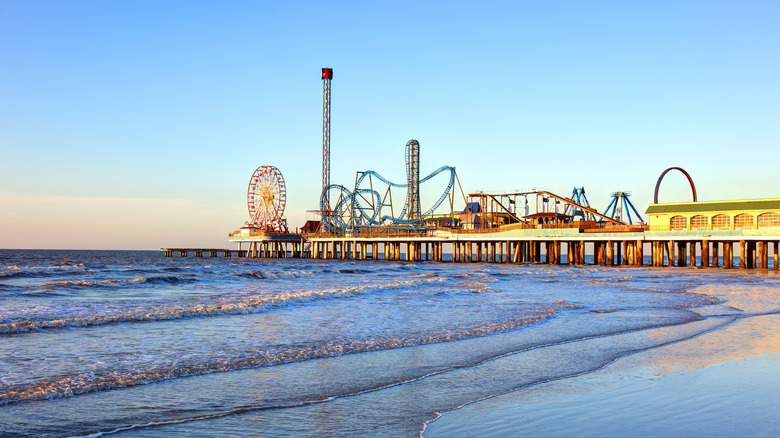 Pleasure Pier in Galveston Texas