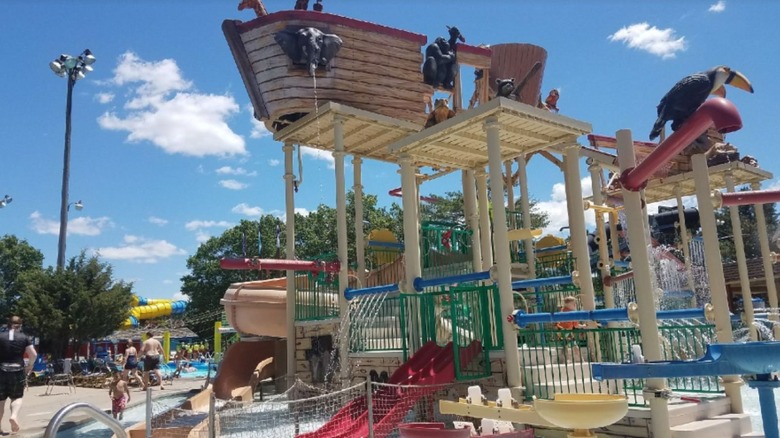 Tadpole Bay Kiddie Zone at Noah's Ark Waterpark in Wisconsin Dells.