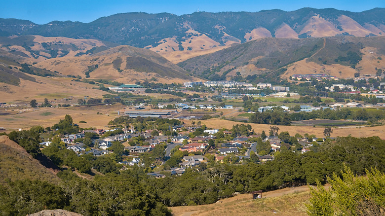 View of SLO from Bishop Peak