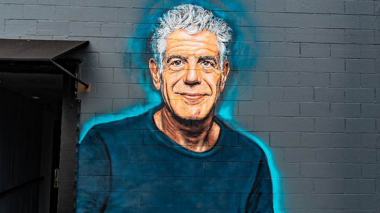 Anthony Bourdain Gramercy Mural