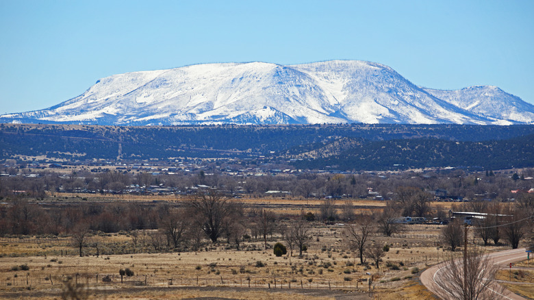 Mountains serve as the backdrop to Springerville