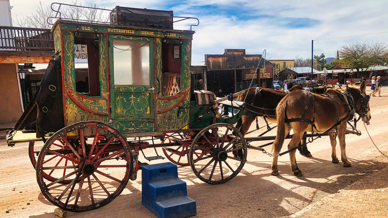 Stagecoach in Tombstone