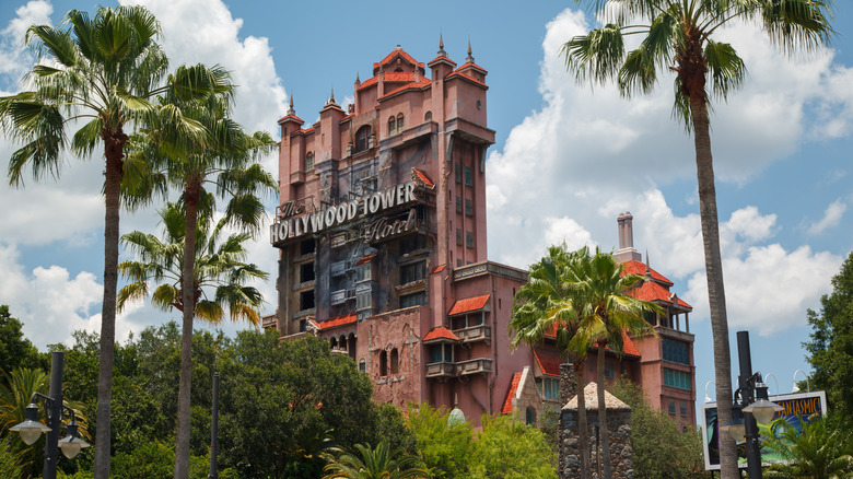 Tower of Terror ride at Disney's Hollywood Studios