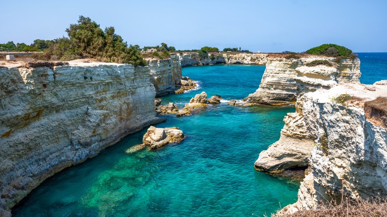 Beach Cove in Lecce, Puglia