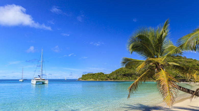 Mayreau Island in the Grenadines