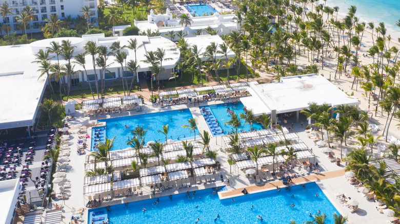 Riu Republica aerial shot
