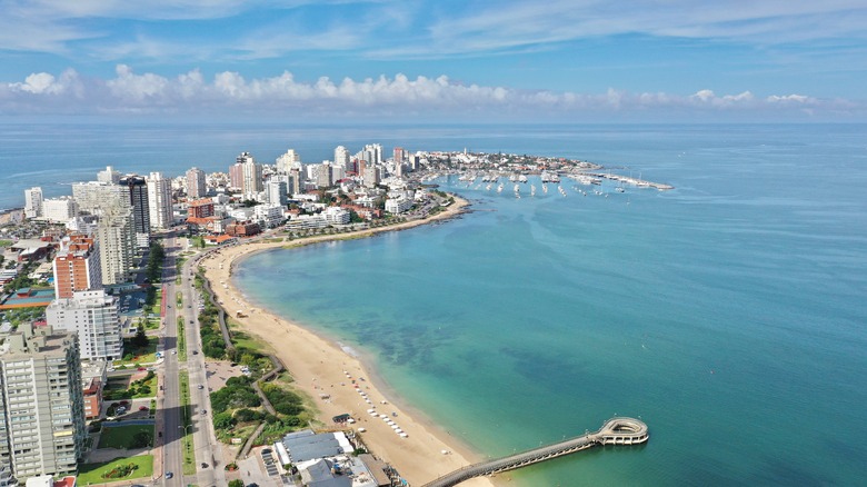 Punta del Este from above