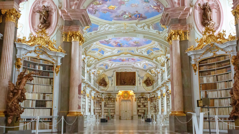 view of Admont Abbey library