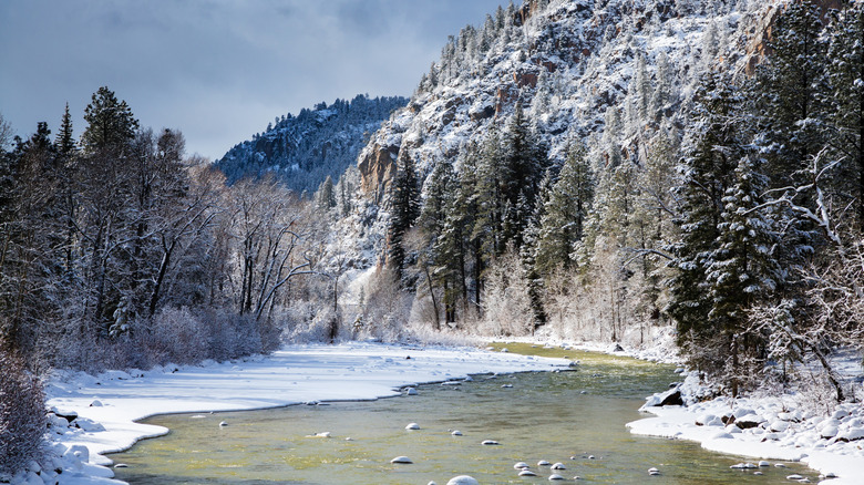 Animas River in Colorado Rockies