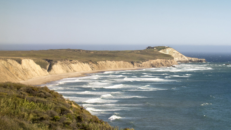 Ocean view from Coast Starlight