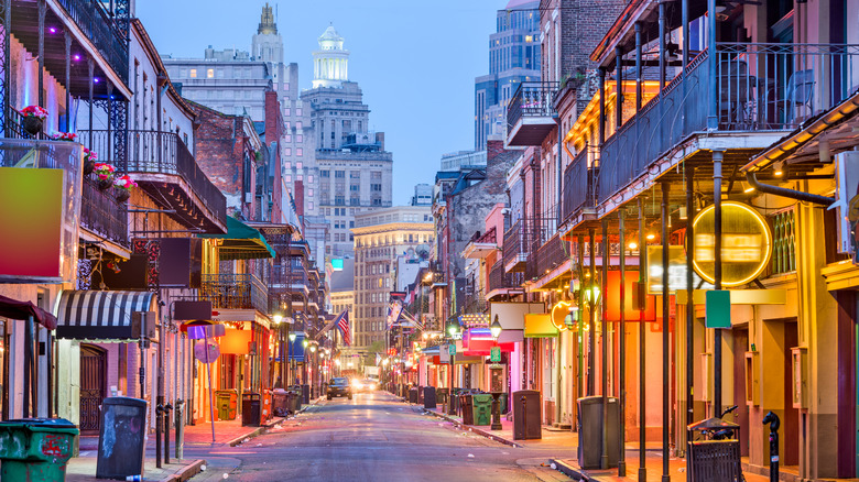 New Orleans bourbon st