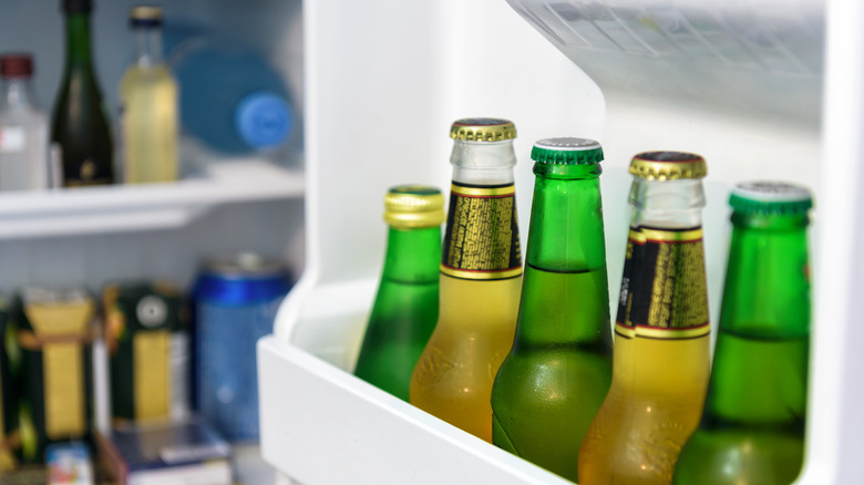 Hotel mini fridge