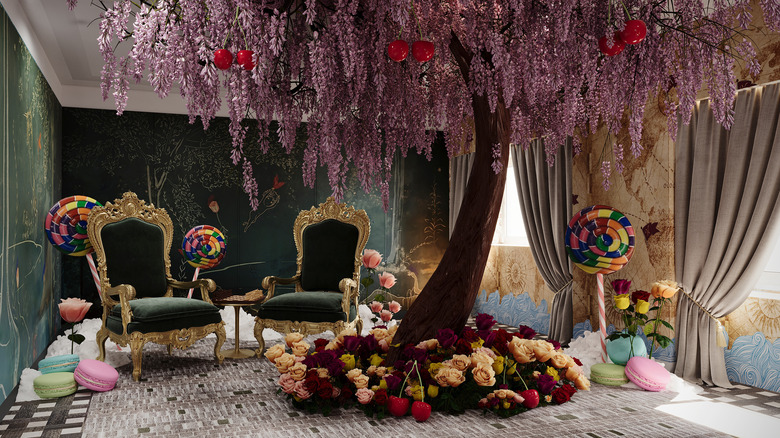 Wonka tree replicate at Park Lane New York