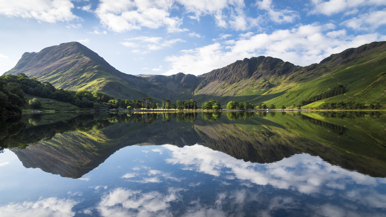 Buttermere Lake in Lake District National Park, U.K.