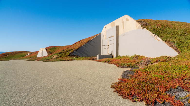 A bunker in Fort Ord Dunes State Park, California.