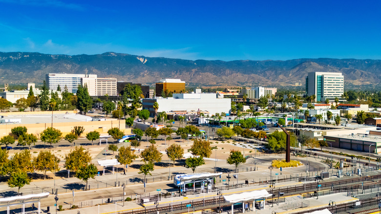 Downtown San Bernardino skyline