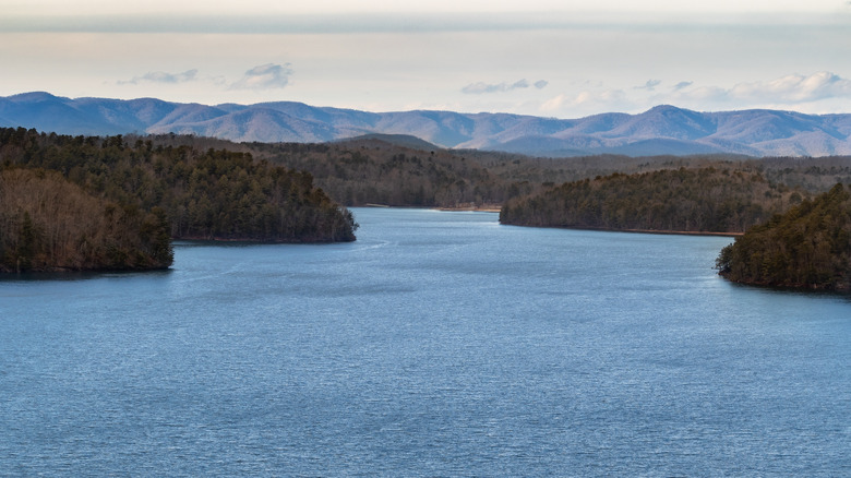 Philpott Lake in Virginia