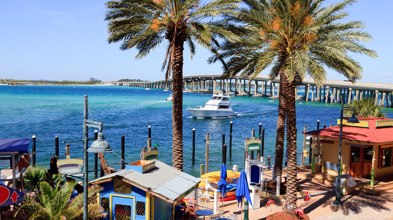 View of the Destin coast