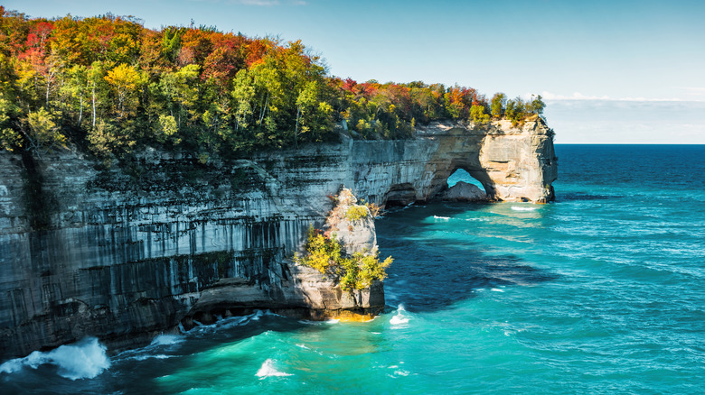 Cliffs of the Pictured Rocks National Lakeshore