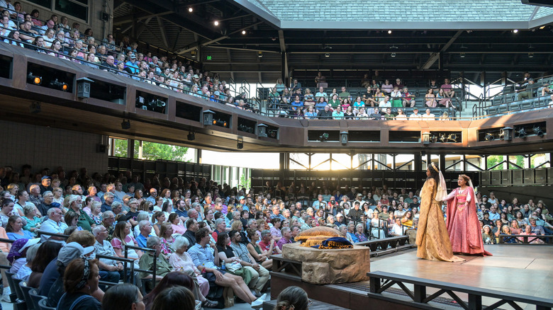 Utah Shakespearean Festival production with audience