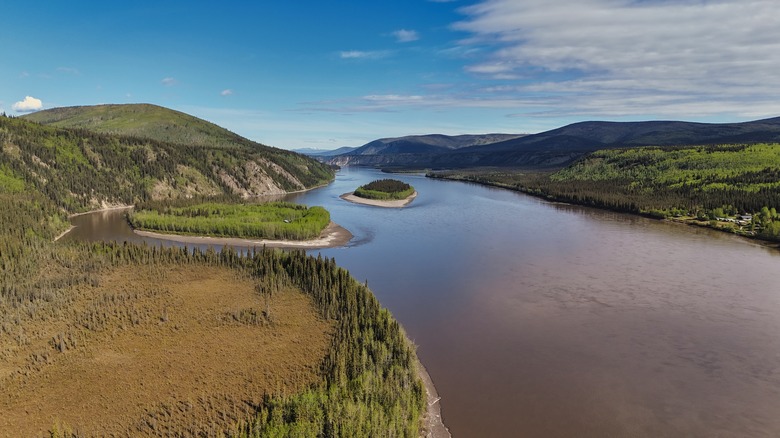 large vast river in Alaska