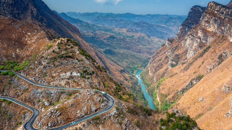 The beautiful Huajiang Grand Canyon