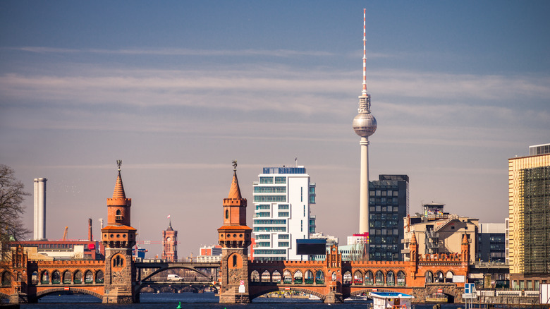 View from Berlin Kreuzberg in Germany