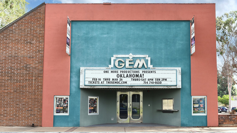 The Gem a 158 seat theater presenting original and classic plays, readings and civic events in a 1920s building
